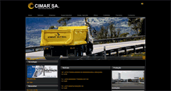Desktop Screenshot of cimar.pt