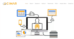Desktop Screenshot of cimar.co.uk