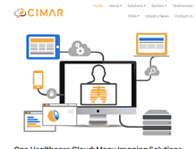 Tablet Screenshot of cimar.co.uk